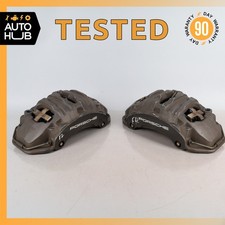 10-23 Porsche Cayenne Panamera Macan Front Brake Calipers Set 7PP615123 OEM picture