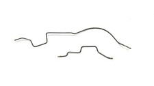 Stainless Rear Axle Brake Lines - Fits 87-95 Jeep Wrangler w/Non ABS Pair picture