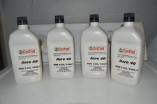 4 QTS Castrol Aero 40 Landing Gear Strut FLUID BMS 3-32C TYPE II  27027-BE picture