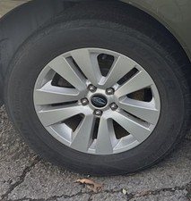2015-2019 Subaru Outback Wheel 17x7 Aluminum Alloy Silver 5 V Spoke OEM picture