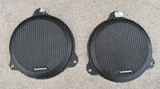 ROCKFORD FOSGATE H-D BATWING FAIRING METAL SPEAKER GRILLS QUICK SHIP NR picture