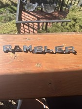 1959-1960 AMC Rambler Hood Letter Emblems Original picture
