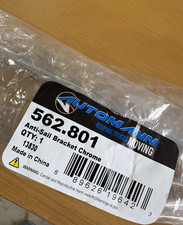 Automann 562.801 Chrome Anti-Sail Bracket Commercial Truck picture