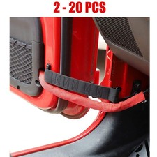 Door 2-20X Heavy Limiting Duty Check Black Fit Strap Wrangler Jeep YJ TJ JK JKU picture