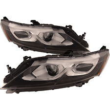 Headlights Set For Mitsubishi Eclipse Cross 18-19 Pair CAPA Certified Halogen picture