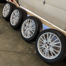 Maserati Quattroporte OEM 19 inch Multi Spoke Wheels Set of 4 Silver picture