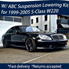 💥for MERCEDES BENZ S CLASS S600 S55 AMG W220 LOWERING LINKS ABC SUSPENSION KIT picture