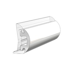 Taco Metals V12-4144WHA White Rub Rail Insert 1/2