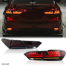 One Pair LED Smoke Tail Lights For Toyota Camry 2018-2024 Sedan LE SE XLE XSE L picture