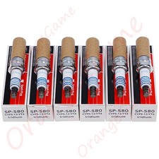 6PCS SP534 SP580 SP580X Iridium Spark Plugs For Motorcraft CYFS12YT4X 99-21 picture