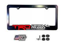 TRD OFF ROAD License Plate Frames Toyota Racing Development Tacoma Tundra 4Runne picture