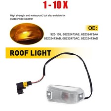 1-10X Amber Clear Roof Halogen Running Light for Dodge RAM Promaster 3500 14-23 picture