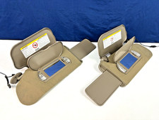 2000 - 2005 Buick Lesabre Sun Visor Pair Set Driver Passenger Brown picture