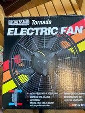 16512 Derale Performance Tornado Electric Cooling Fan 880 CFM Puller 12