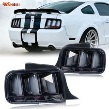 For 2005-2009 Ford Mustang Smoked LED Sequential Tail Lights Signal Brake Lamps picture