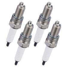 4 Pack DR8EA Nickel Standard Resistor Spark Plugs Fits Ferrari 348 TB 3.4L 7162 picture