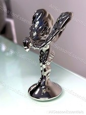 NEW Rolls Royce Emblem Cullinan Ghost Dawn Spirit Of Ecstasy Chrome Silver  picture