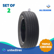 Set of (2) Used 235/65R17 Firestone All Season (Firestone) 104T - 7/32 picture