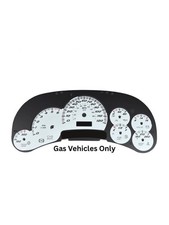 GM Silverado Sierra SS Style Gauge Face Overlay Clusters 03-05 Gas LED Edition picture