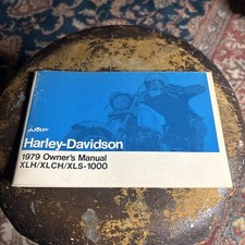1979 AMF OEM NOS HARLEY-DAVIDSON OWNER'S MANUAL XLH/XLCH/XLS-1000 99466-79A  picture