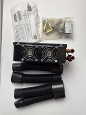 SUKATC Universal 12V/24V Underdash Heater Core 2 Fans 3 Vents w/ Install Kit picture