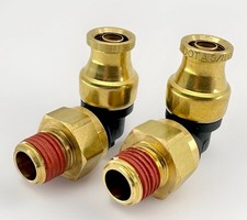 Kimball Midwest K1869X6 Kimposite DOT Air Brake Fitting 3/8 x 1/4 In - 2 Pack picture