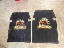 Vintage Ford Plasticolor Ford Truck Floor Mats Pair picture
