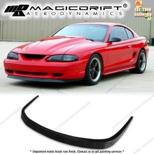 For 94-98 Ford Mustang Mach 1 OE Style Front Bumper Lip Spoiler Chin Uretane 3PC picture