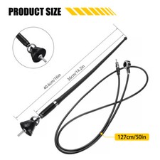 Rubber Radio Antenna Aerial AM/FM Signal UNiversal For ATV UTV Car Yacht Boat picture