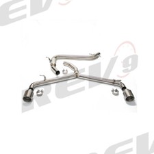 REV9 60mm TURBO EXHAUST SYSTEM STAINLESS FOR 09-14 VW GTI GOLF MK6 2.0T TFSI picture