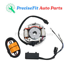Fit For Suzuki RM 80 85 125 250 370 400 Stator Flywheel CDI Ignition Coil Kit US picture