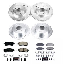 PowerStop Z23 Daily Driver Carbon-Fiber Ceramic Brake Pad and Drilled & Slotted picture