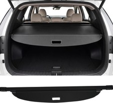Carbon Fiber Look Cargo Cover For Hyundai Tucson 2022-25 Retractable Trunk Shade picture