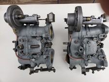 Pair (2) of Antique Mercedes Benz OEM Solex side draft carburetor picture