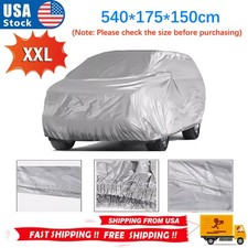 XXL Waterproof Full Car SUV Cover Protection Outdoor UV Snow Dust Rain Resistant picture