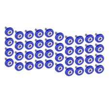 40PCS/Set Aluminum Alloy Washer+Nuts Fender Bumper Washer Bolt Dress Up Kit picture