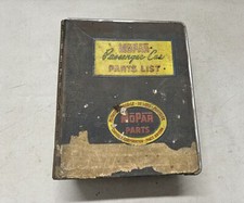 1962-63 Mopar Parts Book Dodge Plymouth Chrysler Catalog Imperial Original Fury picture