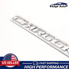 3D Metal Rear Tailgate Trunk Badge For Charger Letter Emblem Chrome Nameplate picture