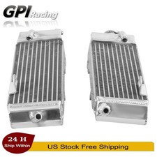 Aluminum L+R Radiator Silver FITS FOR YAMAHA YZ125 YZ 125 1989-1992 1990 1991 picture