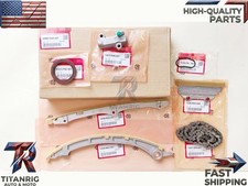 7PCS Timing Chain Kit 14401-R40-A01 For Honda Accord CR-V Acura TSX K24Z3 2.4L picture