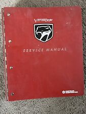 1993 Dodge Viper RT/10 Factory Service Manual in Metal/Poly Binder picture