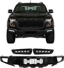 Raptor Style Front Bumper Assembly with LED Fog Lights for 2015-2017 F150 Pickup picture