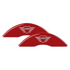 For Hyundai Sonata 20-22 Gloss Red Caliper Covers w Engraving Full Kit, 4 pcs picture