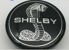 Four Black Ford Mustang Shelby SVT Cobra R Snake 2.25