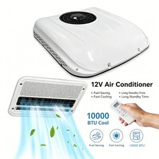 12V RV Air Conditioner Ultra-Slim Quiet Rooftop AC Unit Aircon for Truck Campers picture
