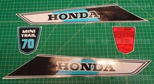1981 81' CT-70 CT70 4pc Vintage Frame Trail decals stickers graphics pegatinas picture