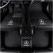 For Mercedes-Benz 1998-2026 All Models Front Rear Luxury Carpets Car Floor Mats picture