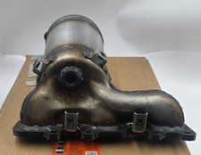 NEW FRONT LEFT DRIVERS SIDE EXHAUST MANIFOLD CATALYTIC CONVERTER ASSEMBLY ONLY picture