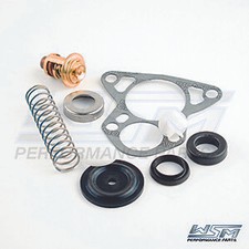 WSM THERMOSTAT KIT: JOHNSON / EVINRUDE 150 - 235 HP V6 CROSSFLOW 76-92 780-140 picture