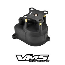 VMS BLACK OE PRO STYLE RACING DISTRIBUTOR CAP FOR 99-00 HONDA CIVIC SI EK B16 picture